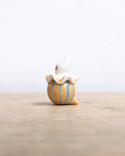 goatPIERROT Ceramic Art Toy [Birbauble BB24.020: Pierrot in Sun and Sky]