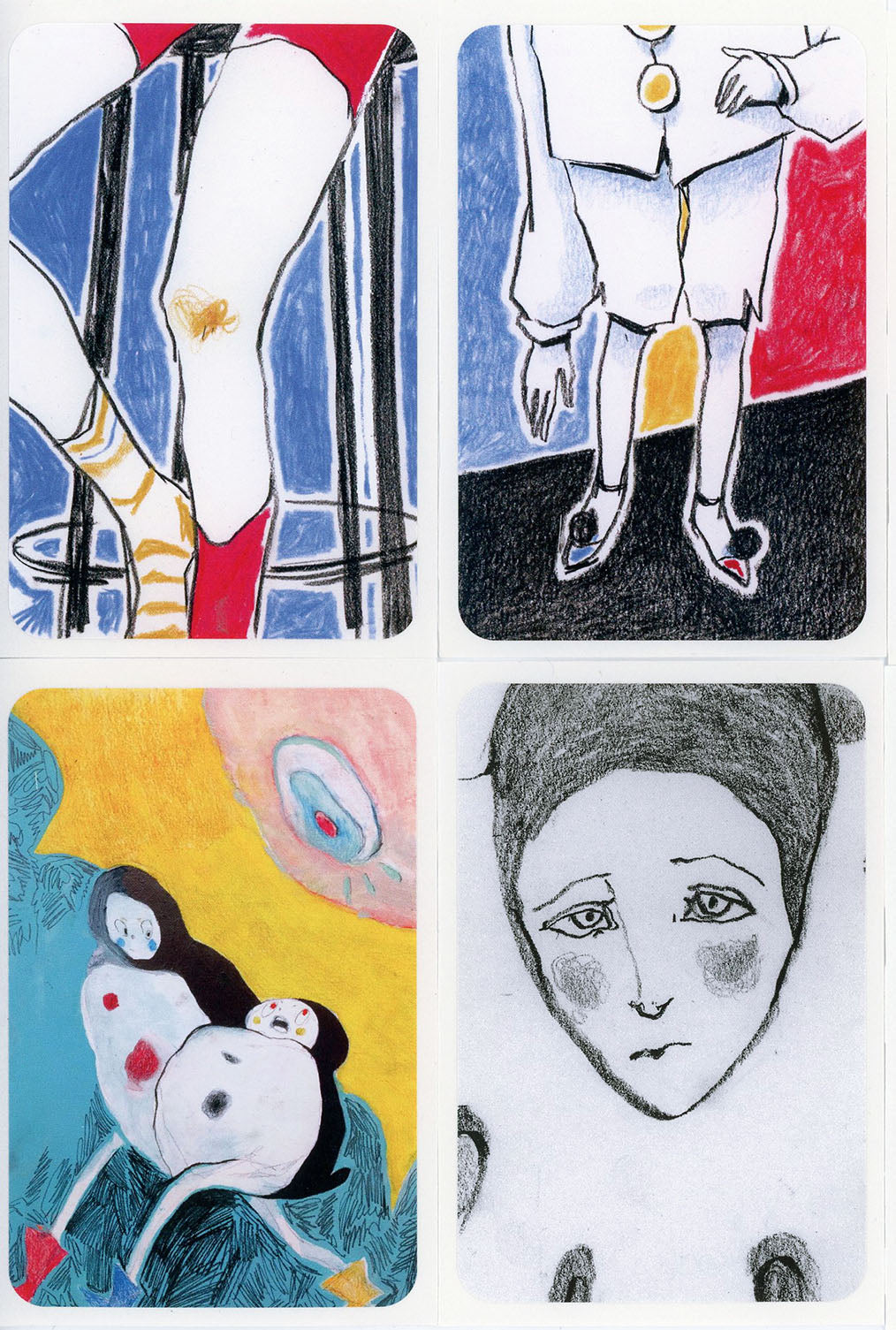 goatPIERROT Art Sticker Set #3