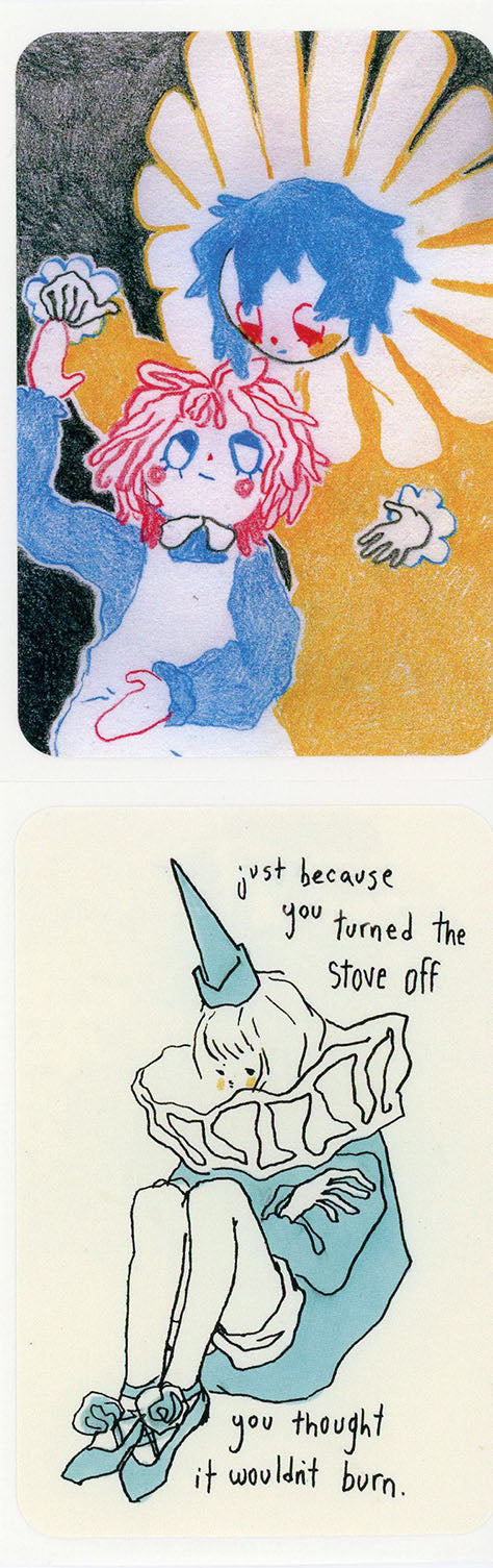 goatPIERROT Art Sticker Set #3