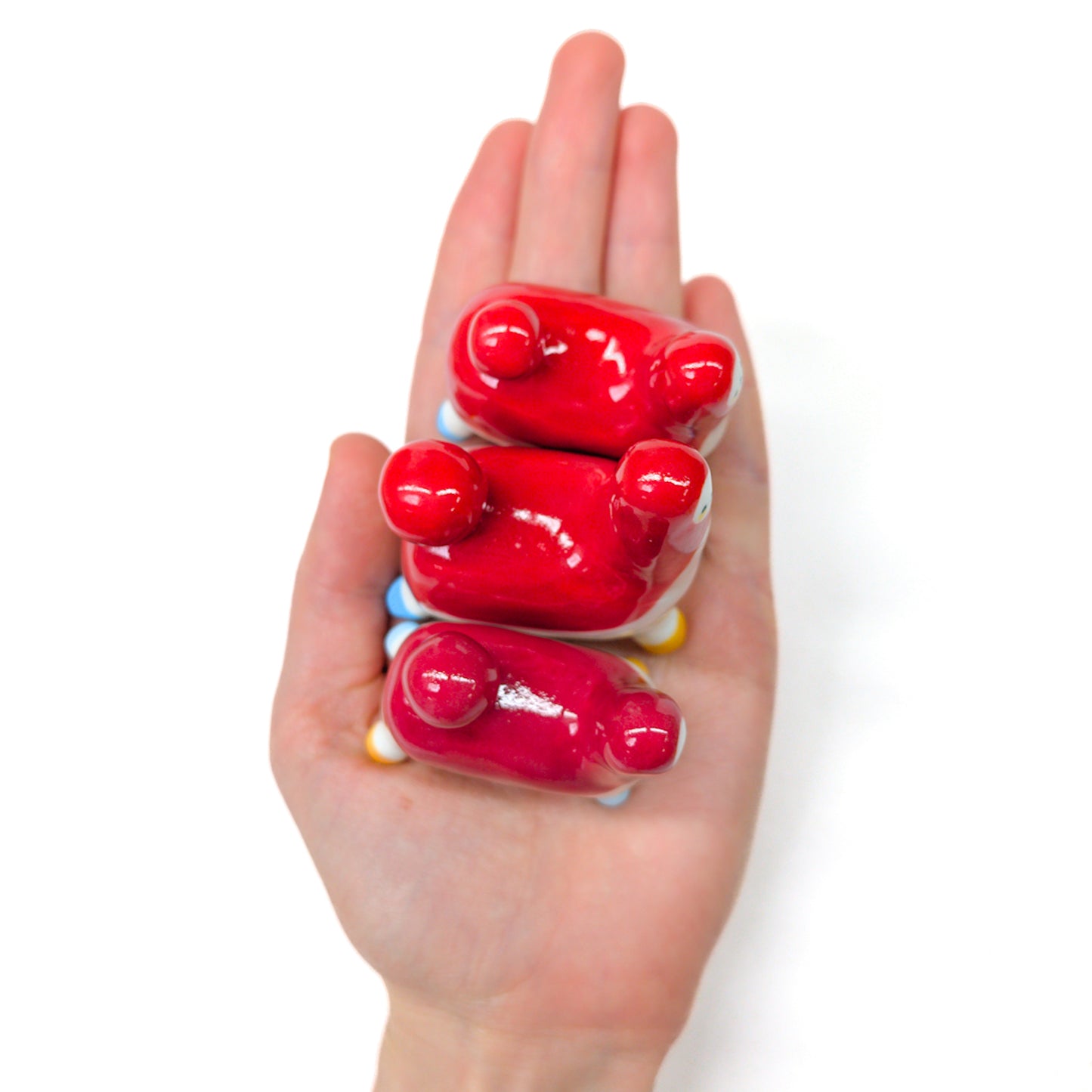 goatPIERROT Ceramic Art Toy [Tinybirdhorses, Multiple colors and sizes]