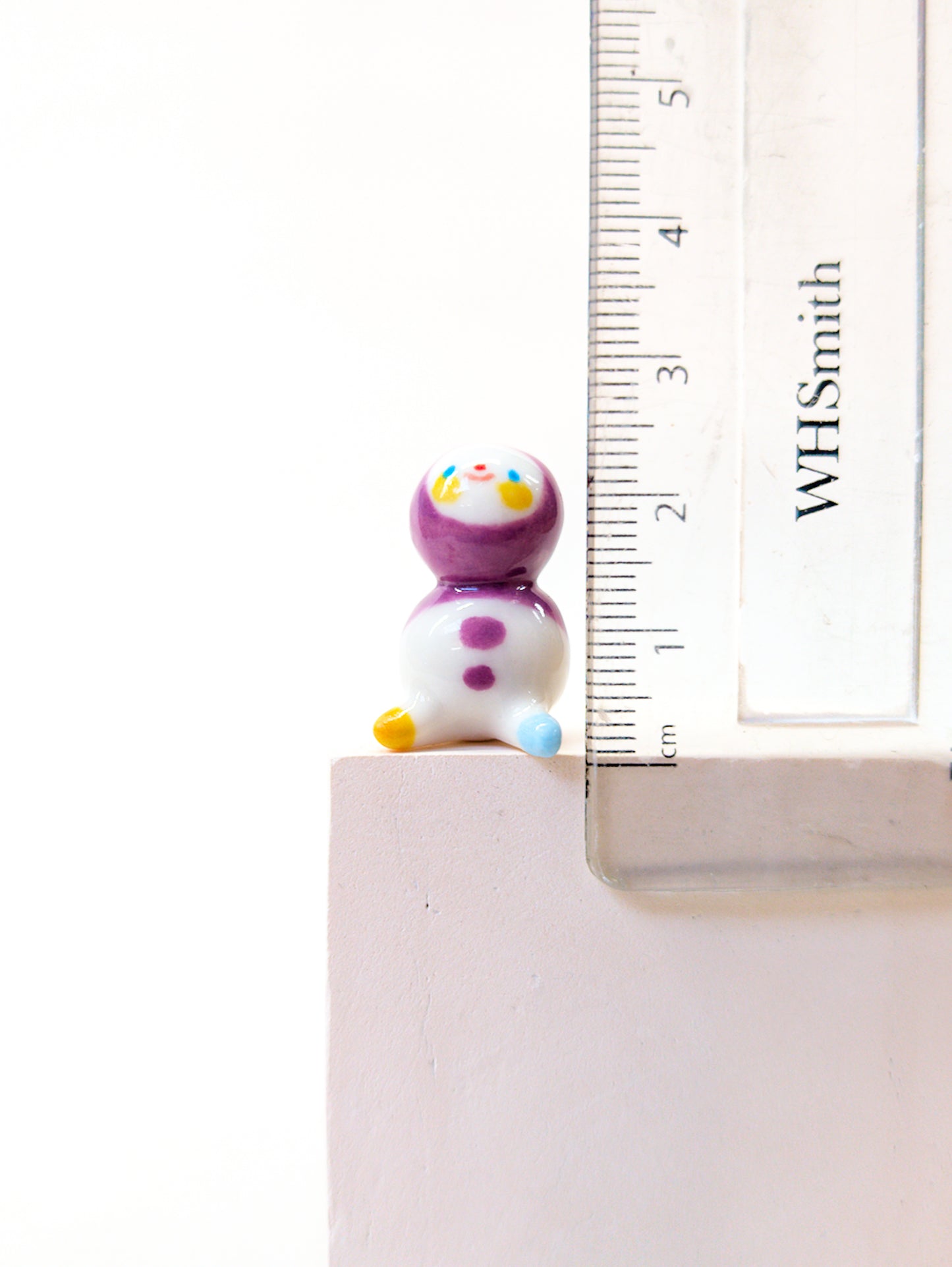 goatPIERROT Ceramic Art Toy [Violet Bobblenubbin Collection]