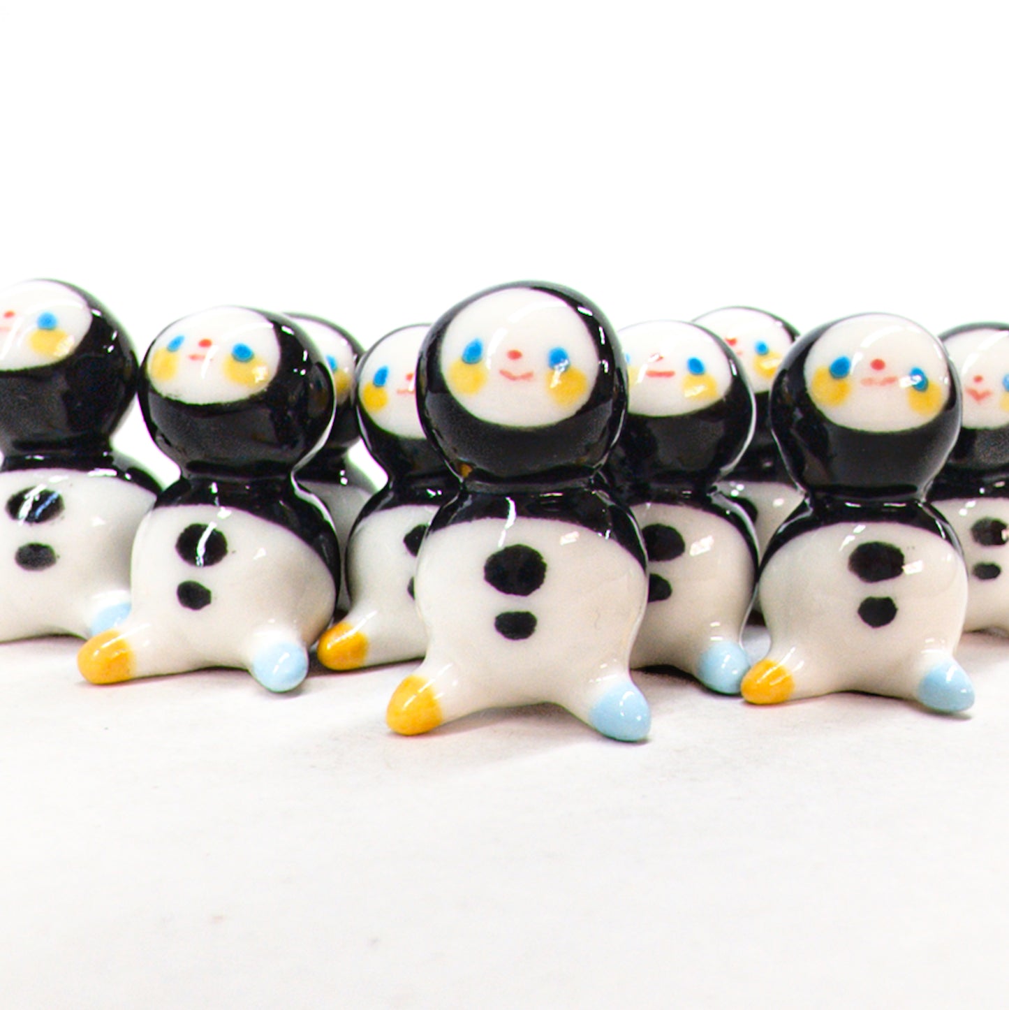 goatPIERROT Ceramic Art Toy [Classic Black Bobblenubbin Collection]