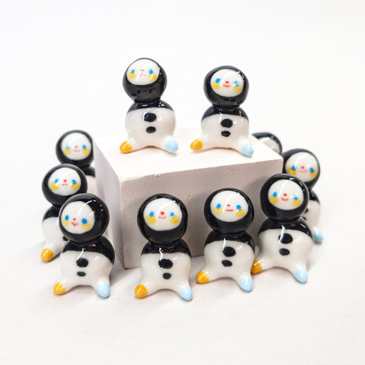 goatPIERROT Ceramic Art Toy [Classic Black Bobblenubbin Collection]