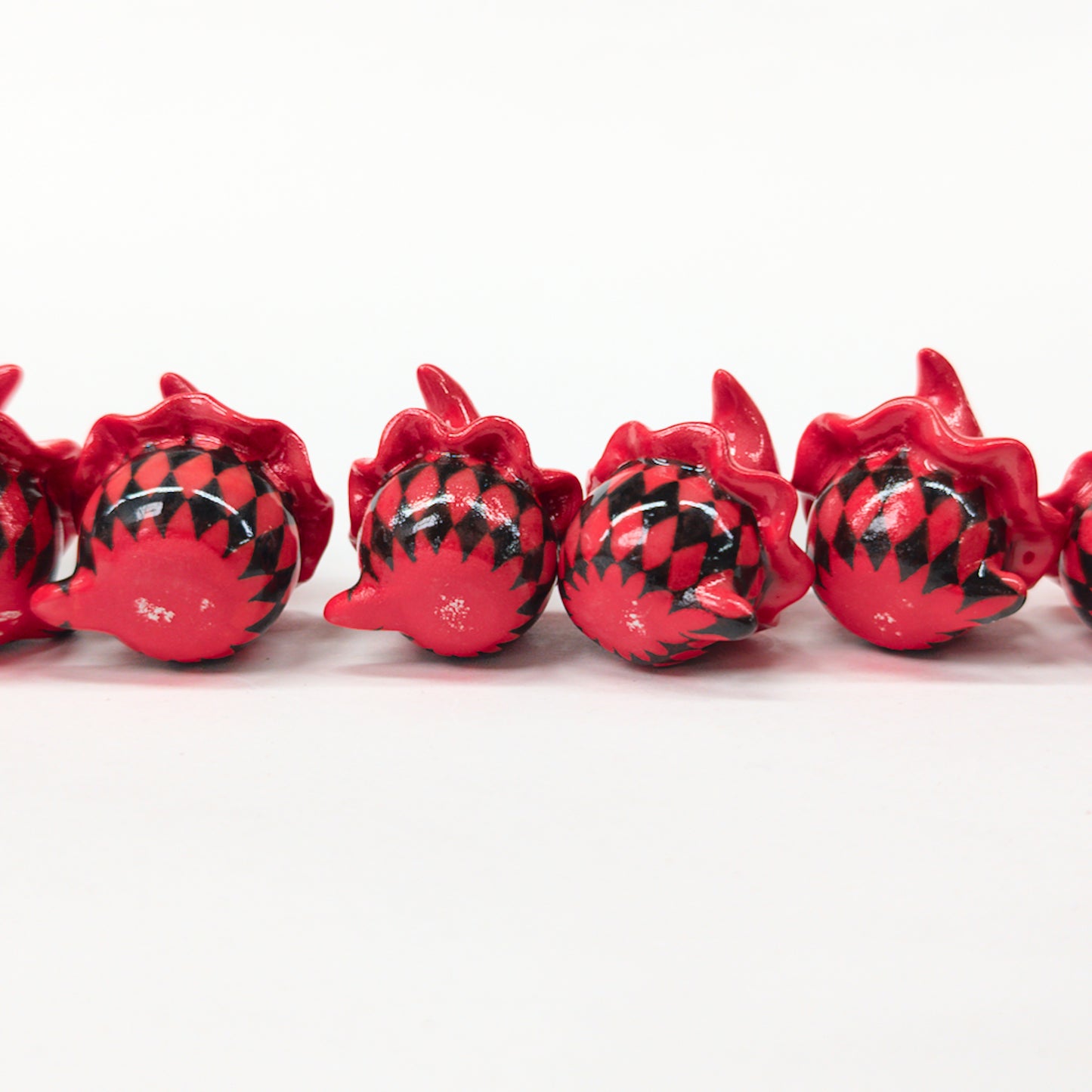 goatPIERROT Ceramic Art Toy [Buratino Arlekins, 3.75 cm tall, listed individually, Minor Flaws Collections]