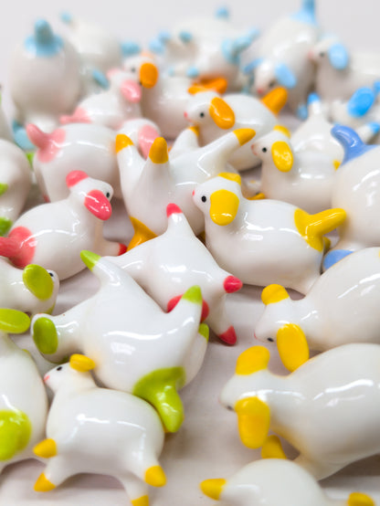 goatPIERROT Ceramic Art Toy [Porcelain Pupnubbin: Mystery color, choice of size and pose]