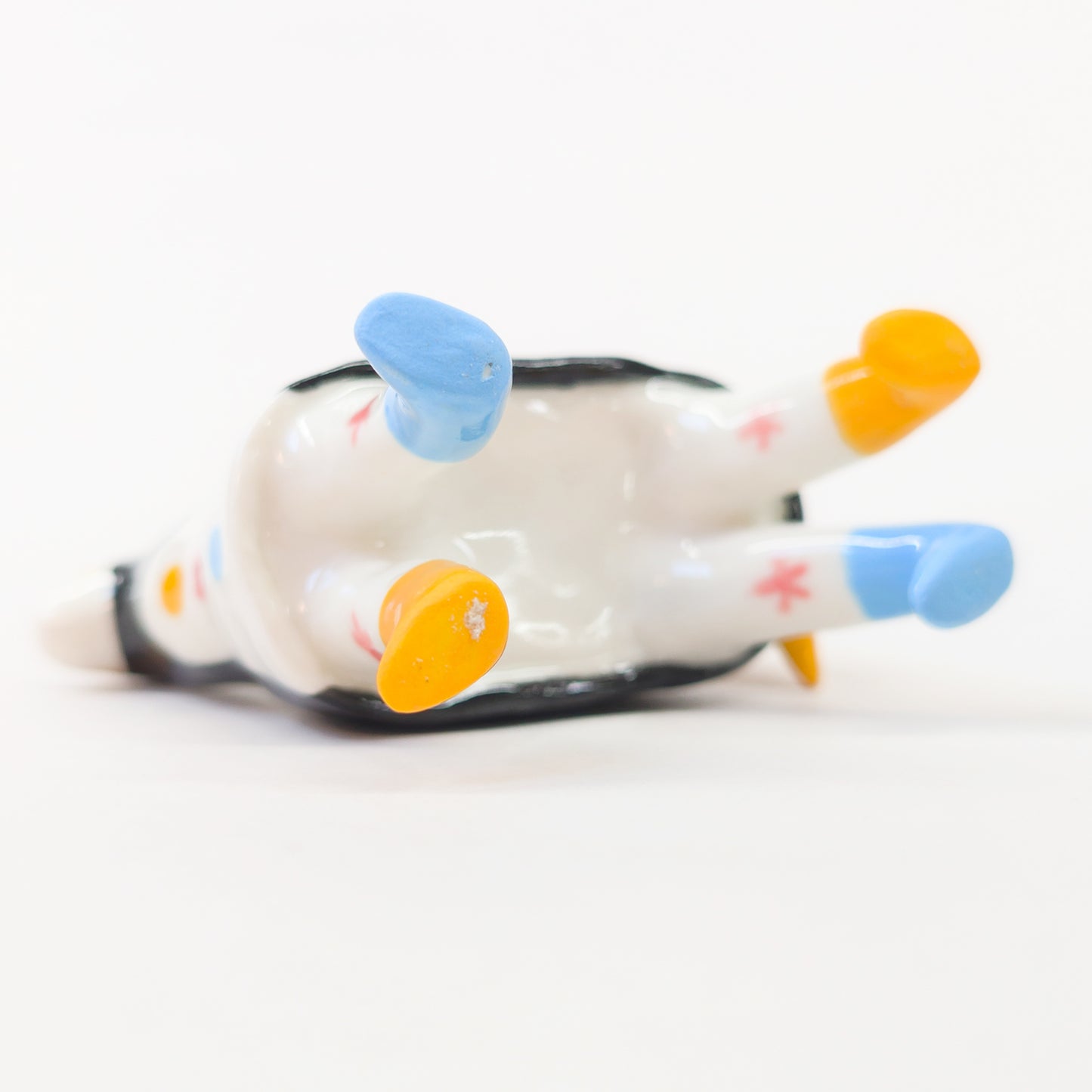 goatPIERROT Ceramic Art Toy [Pantomime Horse in Tinybirdman Black, 8.5 cm tall]