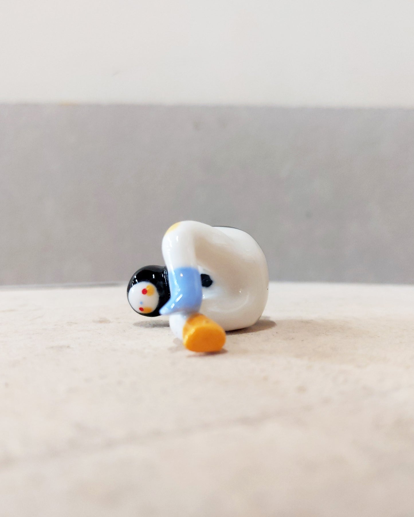 goatPIERROT Ceramic Art Toy [Tinybirdman 23.043: Lounger]