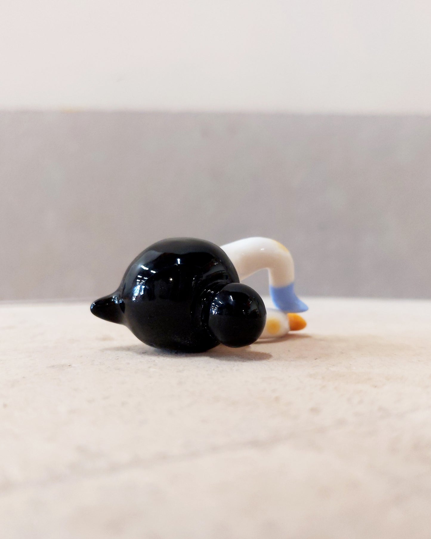 goatPIERROT Ceramic Art Toy [Tinybirdman 23.043: Lounger]