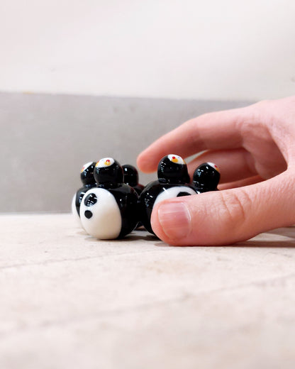 goatPIERROT Ceramic Art Toy [BB23.080: Birbauble Ringholder]