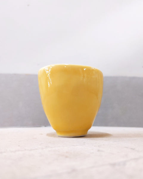 Buttercup [Porcelain with Pale Yellow Glaze, 2.5" tall]