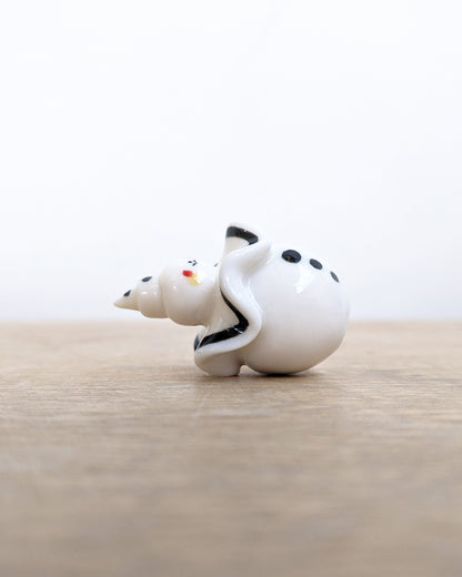 goatPIERROT Ceramic Art Toy [Birbauble BB24.001: Pierrot with Small Cap]