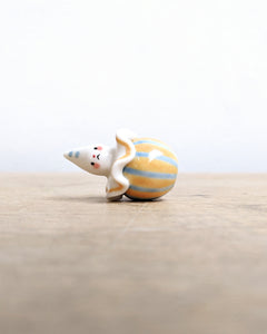 goatPIERROT Ceramic Art Toy [Birbauble BB24.020: Pierrot in Sun and Sky]