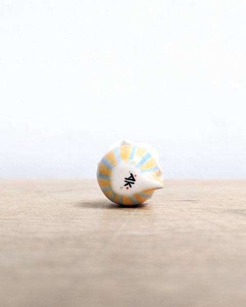 goatPIERROT Ceramic Art Toy [Birbauble BB24.020: Pierrot in Sun and Sky]