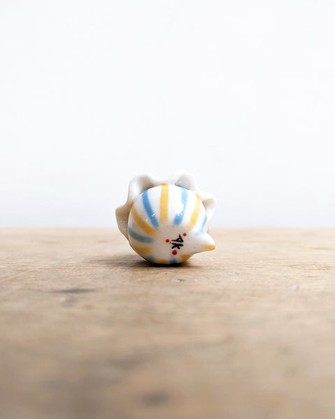 goatPIERROT Ceramic Art Toy [Birbauble BB24.021: Pierrot in Sun and Sky]