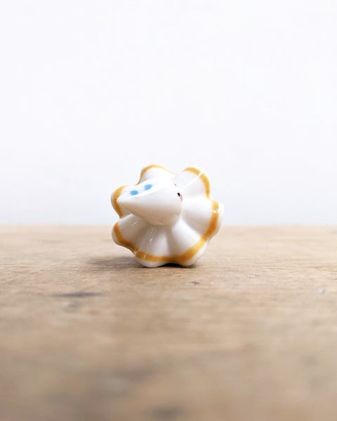 goatPIERROT Ceramic Art Toy [Birbauble BB24.021: Pierrot in Sun and Sky]