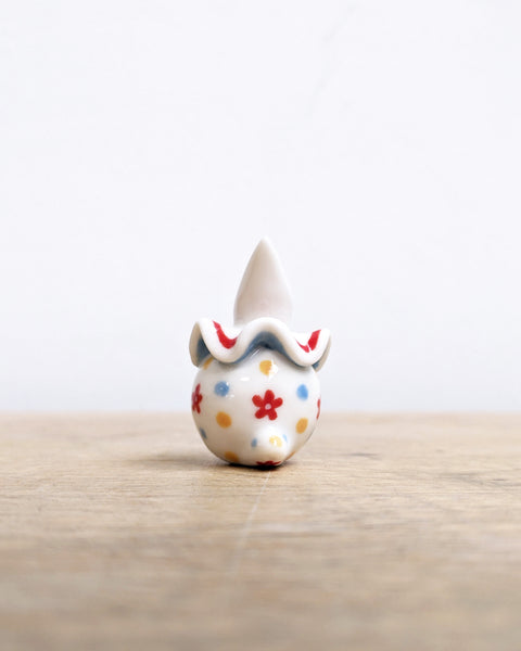 goatPIERROT Ceramic Art Toy [Birbauble BB24.024: Groovy Pierrot]