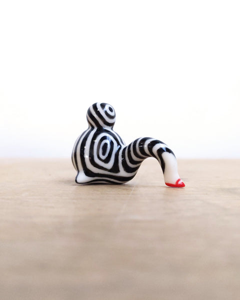 goatPIERROT Ceramic Art Toy [Tinybirdman 24.021: Ripple]