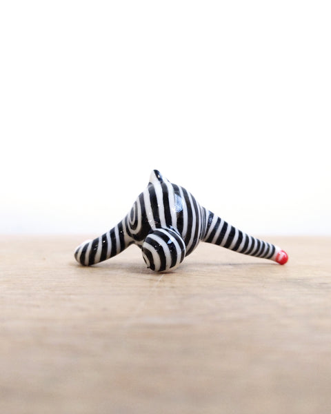 goatPIERROT Ceramic Art Toy [Tinybirdman 24.021: Ripple]