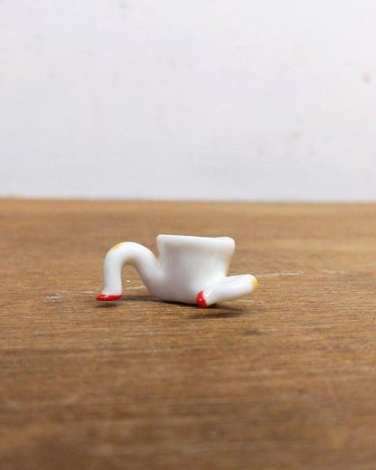 goatPIERROT Ceramic Art Toy [Leggy Teacup #1]