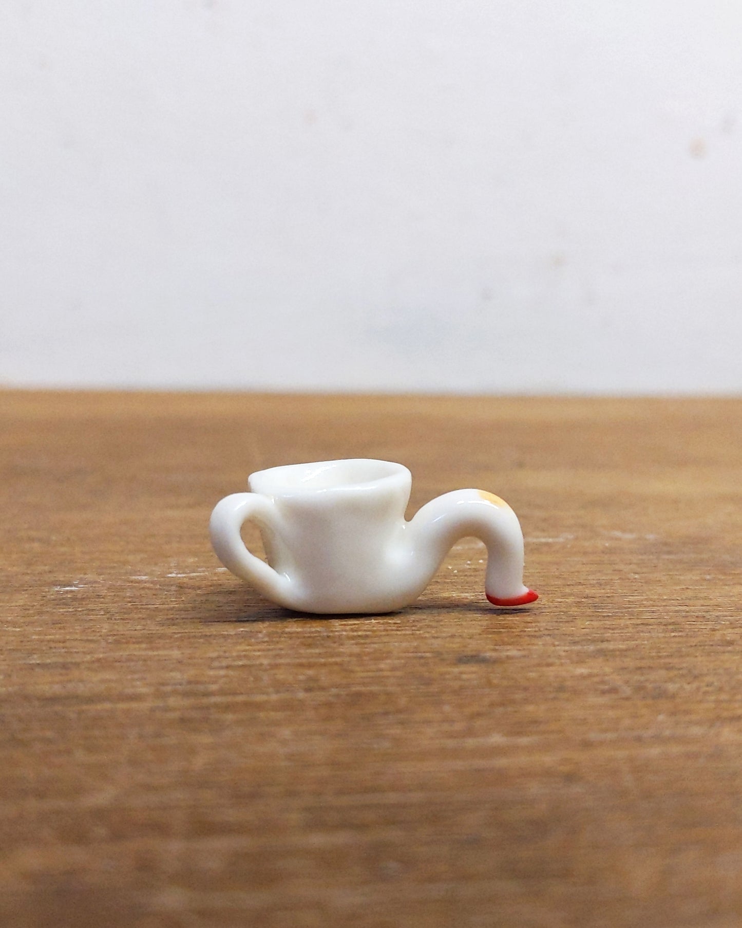 goatPIERROT Ceramic Art Toy [Leggy Teacup #1]