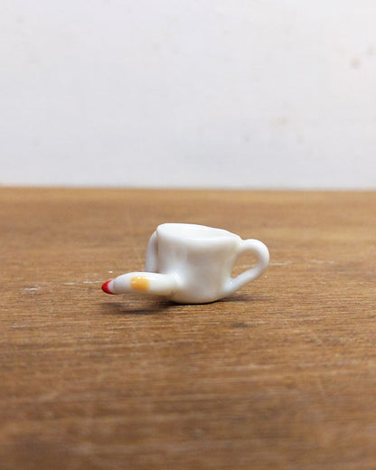 goatPIERROT Ceramic Art Toy [Leggy Teacup #1]