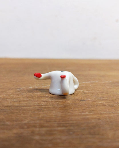 goatPIERROT Ceramic Art Toy [Leggy Teacup #1]