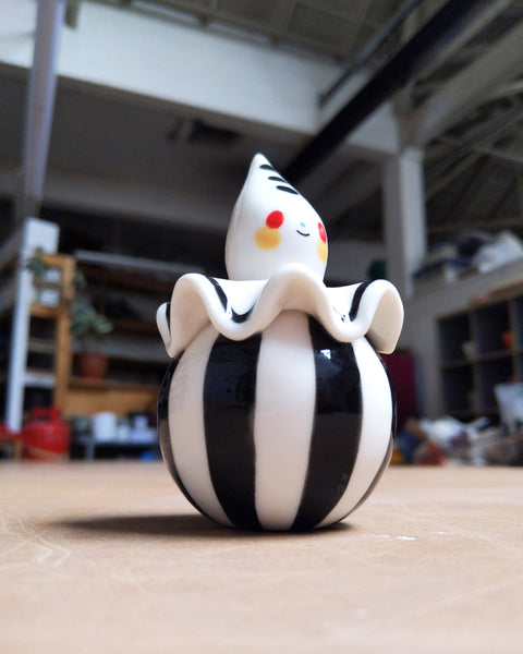 goatPIERROT Ceramic Art Toy [Birbaubles BB24.035: Pierrot]