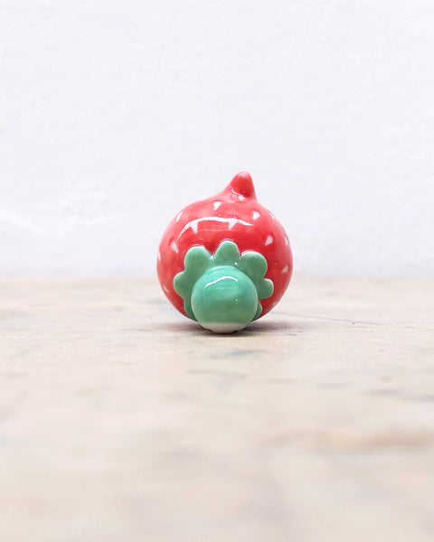 goatPIERROT Ceramic Art Toy [Birbaubles BB24.047: Strawberry]