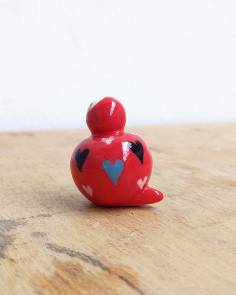 goatPIERROT Ceramic Art Toy [BB24.051: Hearty Birbauble]