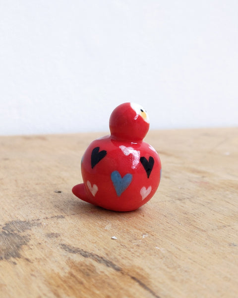 goatPIERROT Ceramic Art Toy [BB24.051: Hearty Birbauble]