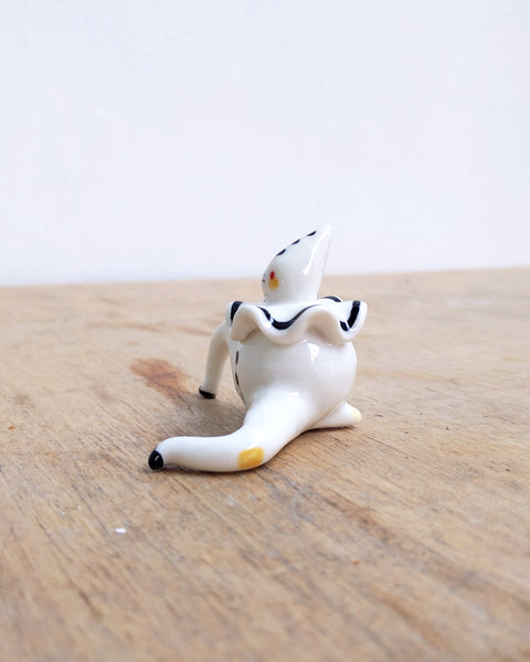 goatPIERROT Ceramic Art Toy [24.035: Pierrot Tinybirdman, Smaller Brother]