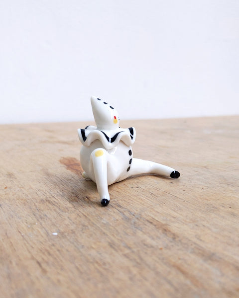 goatPIERROT Ceramic Art Toy [24.035: Pierrot Tinybirdman, Smaller Brother]