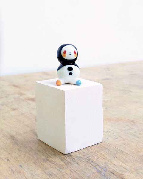 goatPIERROT Ceramic Art Toy [24.052: Large Bobblenubbin]