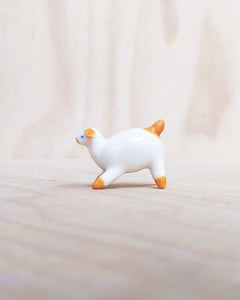 goatPIERROT Ceramic Art Toy [Tangerinepoint Puppy]