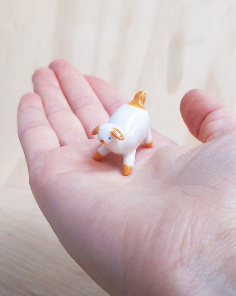 goatPIERROT Ceramic Art Toy [Tangerinepoint Puppy]