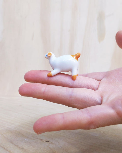 goatPIERROT Ceramic Art Toy [Tangerinepoint Puppy]