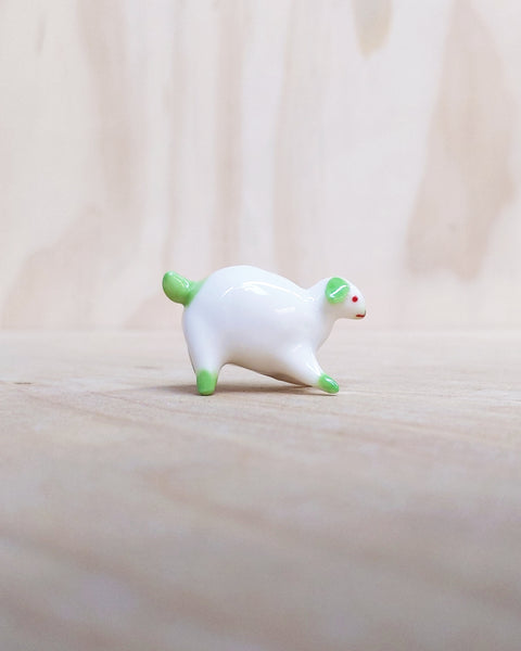 goatPIERROT Ceramic Art Toy [Greenpoint Puppy]