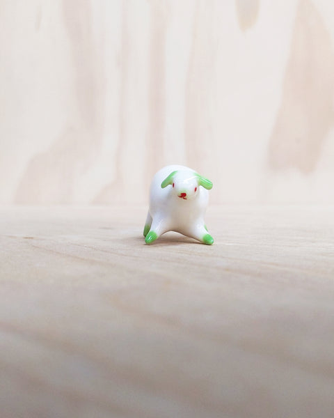 goatPIERROT Ceramic Art Toy [Greenpoint Puppy]