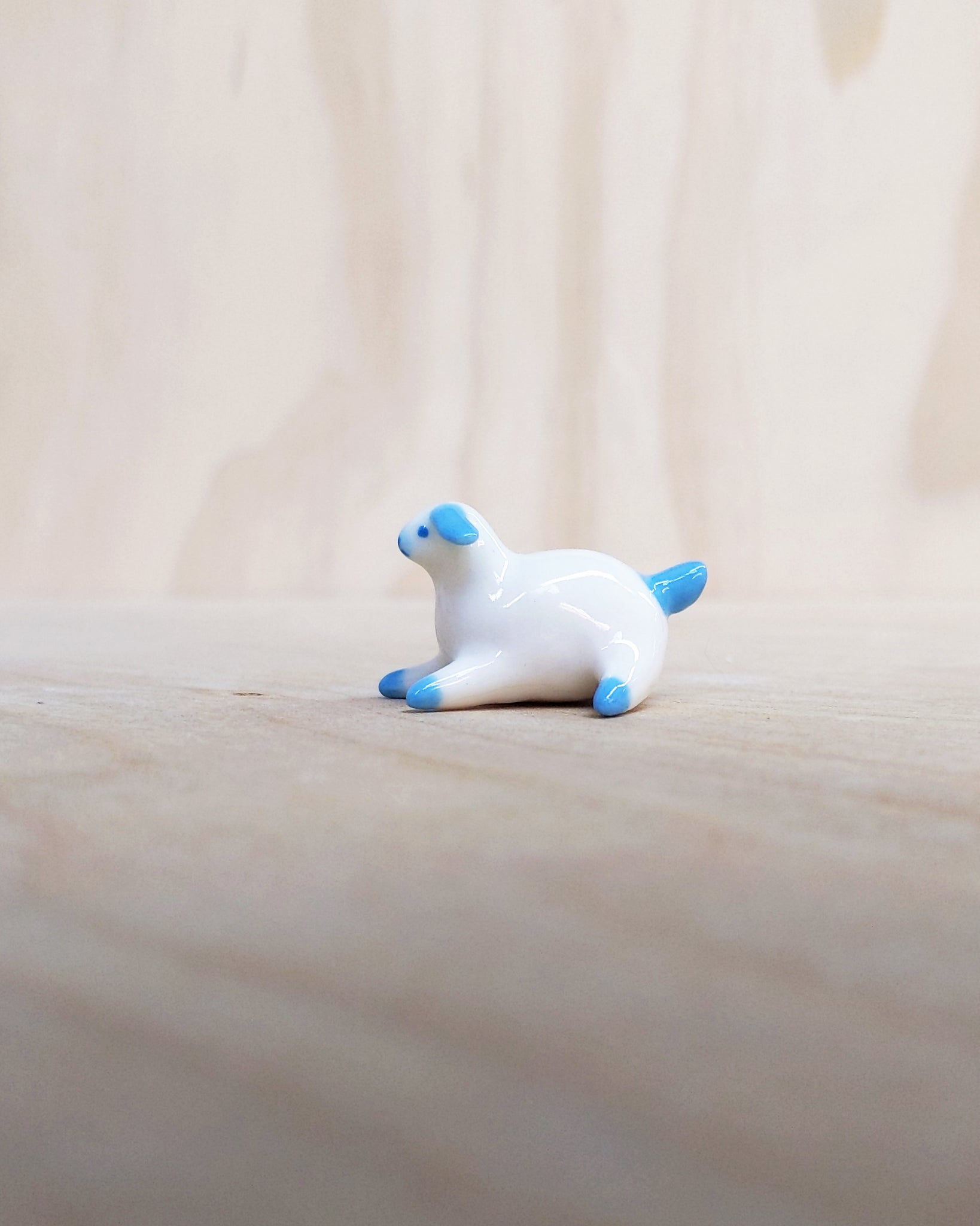 goatPIERROT Ceramic Art Toy [Bluepoint Puppy]