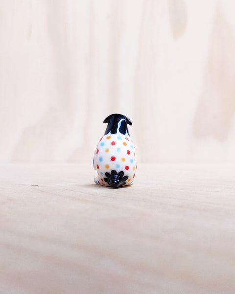 goatPIERROT Ceramic Art Toy [Polka Dot Party Sheep]