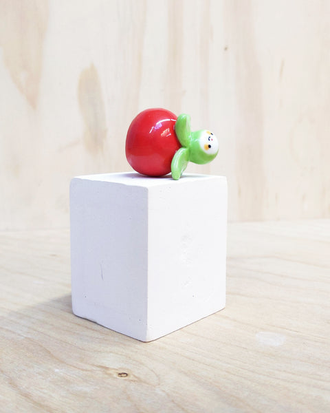 goatPIERROT Ceramic Art Toy [BB24.055: Tomato]