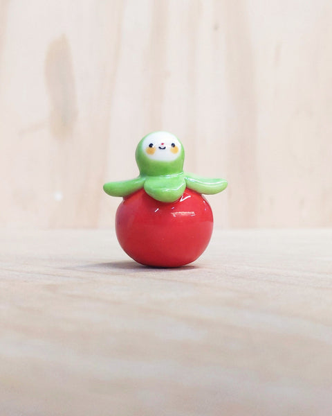 goatPIERROT Ceramic Art Toy [BB24.055: Tomato]