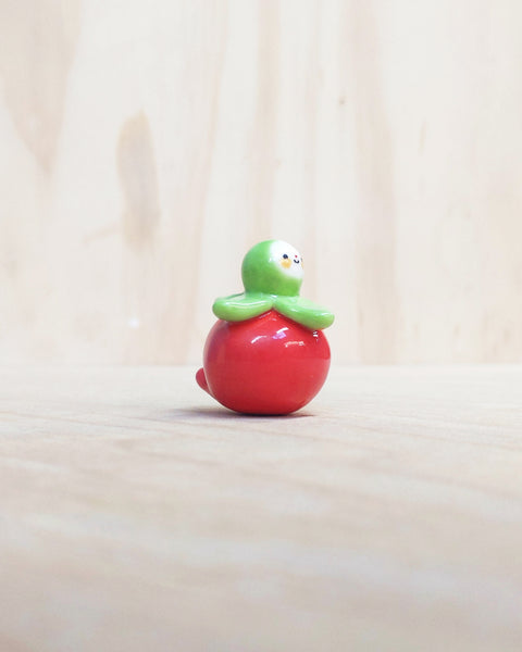 goatPIERROT Ceramic Art Toy [BB24.055: Tomato]