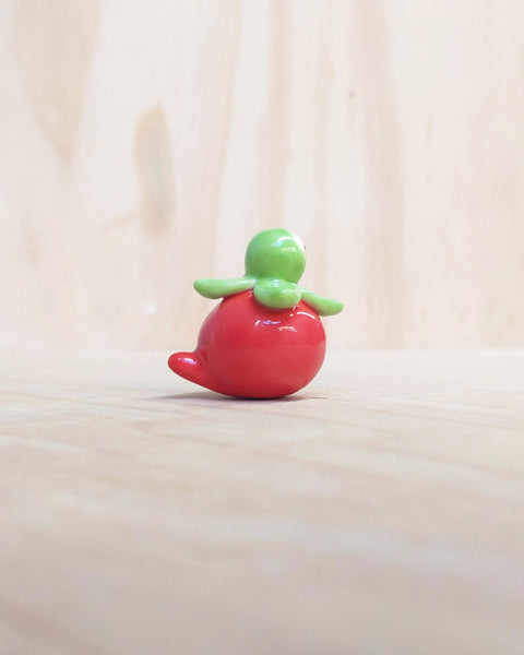 goatPIERROT Ceramic Art Toy [BB24.055: Tomato]