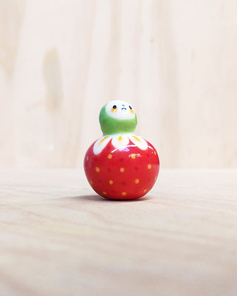 goatPIERROT Ceramic Art Toy [BB24.056: Tomato Flower]