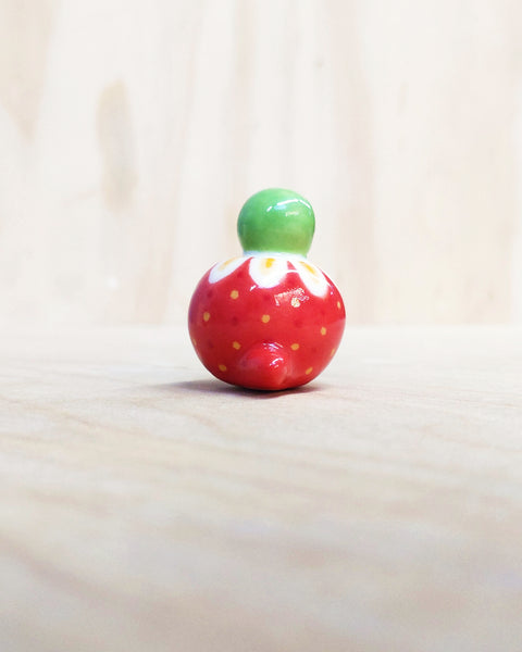 goatPIERROT Ceramic Art Toy [BB24.056: Tomato Flower]