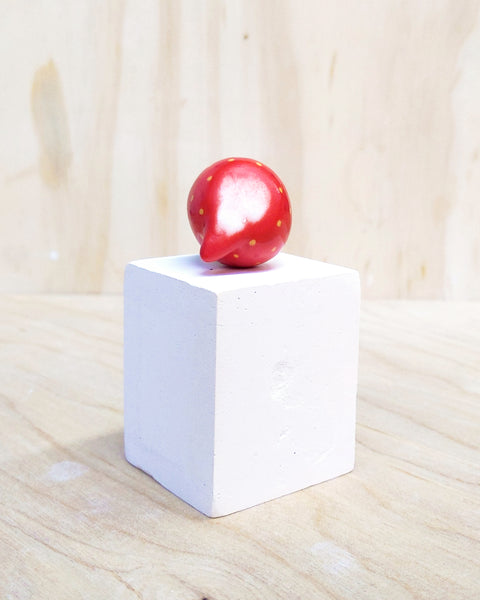 goatPIERROT Ceramic Art Toy [BB24.056: Tomato Flower]