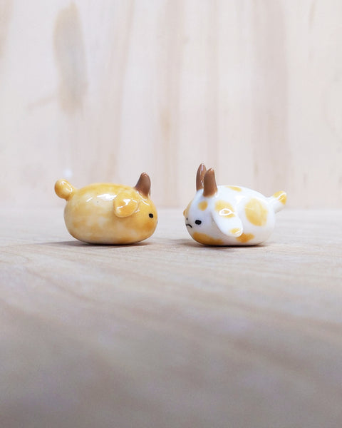 goatPIERROT Ceramic Art Toy [Jellybean Goats, two available]