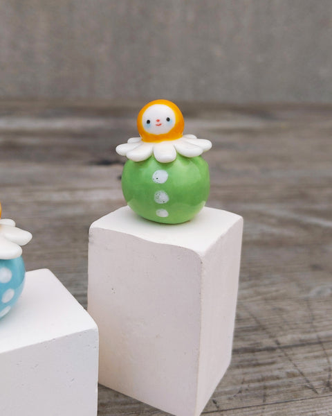 goatPIERROT Ceramic Art Toy [Birbauble BB24.066 + BB24.07: Chamomile, listed individually]