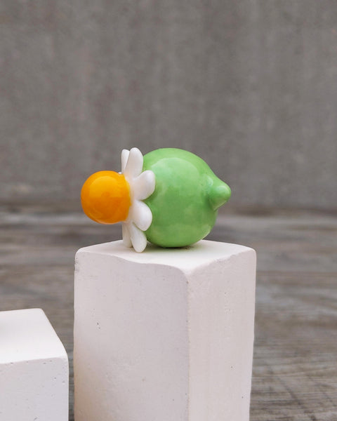 goatPIERROT Ceramic Art Toy [Birbauble BB24.066 + BB24.07: Chamomile, listed individually]